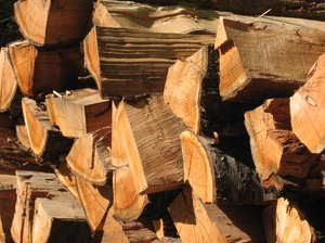 stapelten Holz