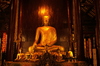 Buddha-Statue ein